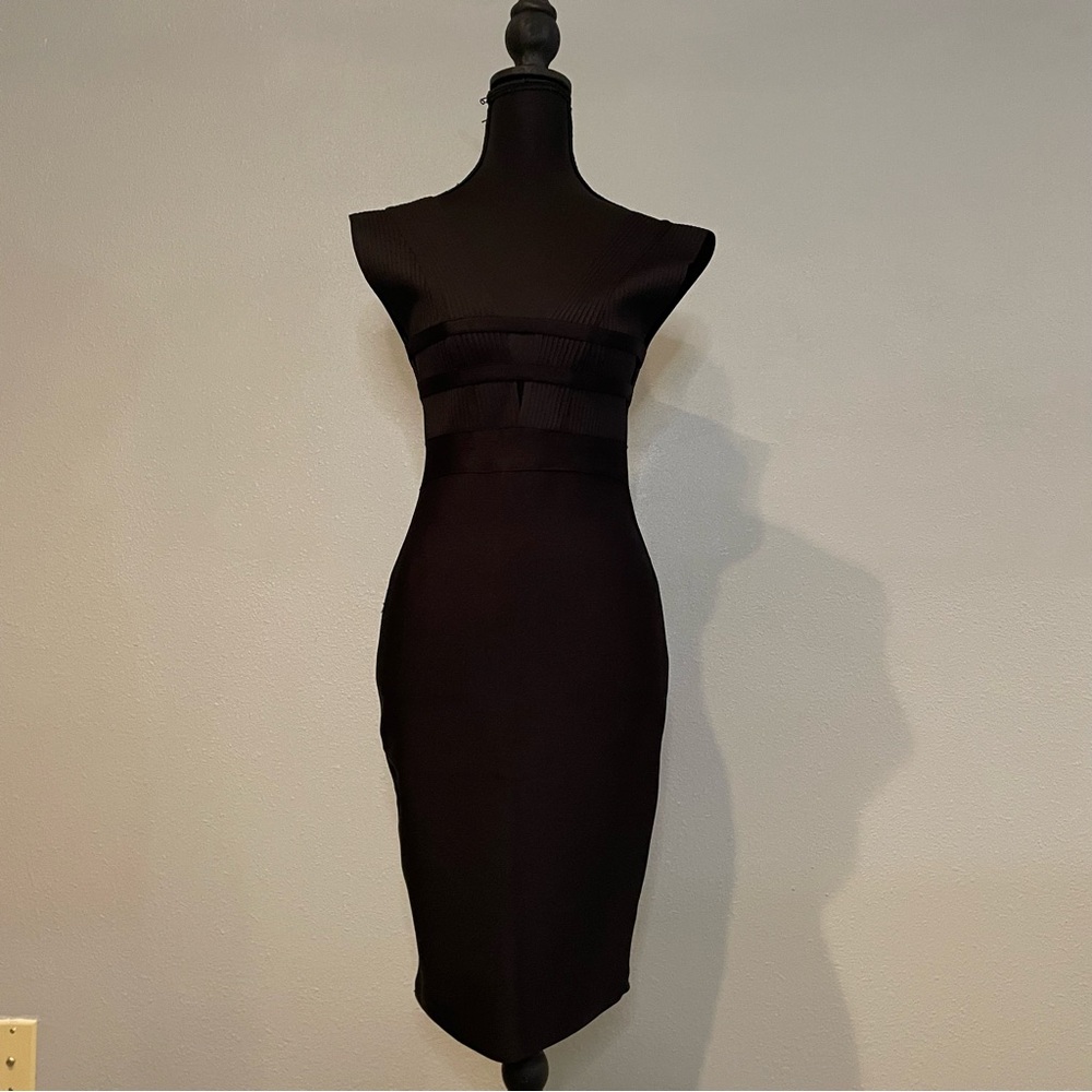 Bella‎ Barnett Cut Out Bodycon Backless Bandage Dress Size Small